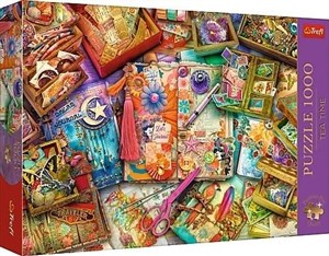 Obrazek Puzzle 1000 Premium Plus Quality Tea Time: Biurko dziennikarza