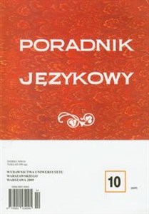 Bild von Poradnik językowy 10/2009