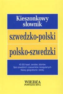 Obrazek Kieszonkowy słownik szwedzko-polski polsko-szwedzki