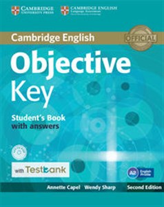 Obrazek Objective Key Student's Book with Answers with CD-ROM with Testbank