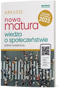 Bild von Nowa Matura 2023 Wiedza o społeczeństwie Arkusze maturalne Zakres rozszerzony Liceum Technikum