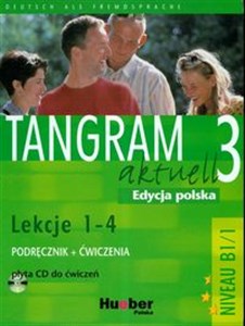 Obrazek Tangram Aktuell 3 Kursbuch + Arbeitsbuch Lektion 1 - 4