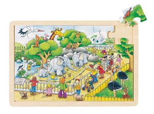 Obrazek Puzzle W zoo 24