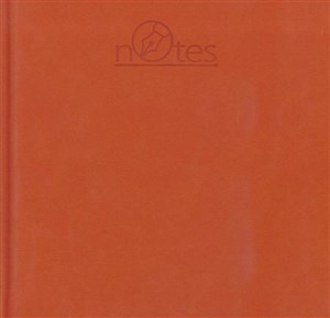 Obrazek Notes TRIO-2 (NT-9) ciemny pomarańczowy TELEGRAPH