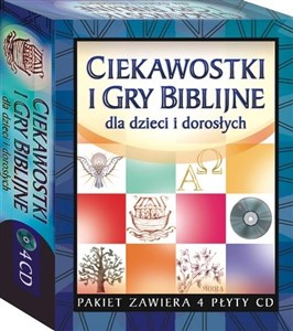 Obrazek Ciekawostki i gry biblijne dla dzieci.. (4 CD)