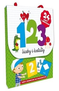 Bild von 123 Liczby i kształty. Karty edukacyjne dla najmłodszych