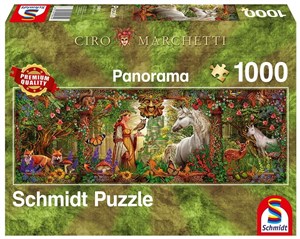 Obrazek Puzzle PQ 1000 Magiczny las G3
