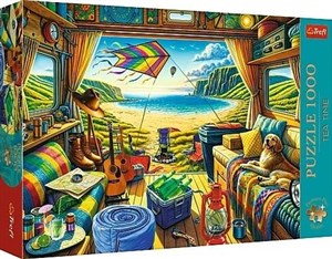 Obrazek Puzzle 1000 Tea Time Kamperem w podróży