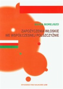 Bild von Zapożyczenia włoskie we współczesnej polszczyźnie