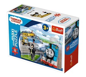 Bild von Puzzle Tomek i przyjaciele Tomek podróżnik 20 miniMaxi