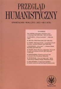 Obrazek Przegląd Humanistyczny 3(478)/2022