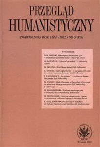 Bild von Przegląd Humanistyczny 3(478)/2022