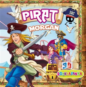 Obrazek Rozkładanka 3D Pirat Morgan