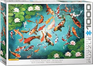 Bild von Puzzle 1000 Kolorowe Koi