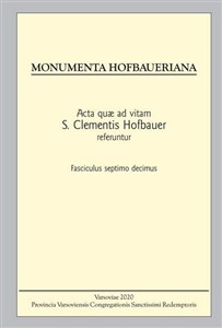 Obrazek Monumenta Hofbaueriana Tom 17