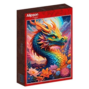 Bild von Puzzle 1000 Kolorowy Smok