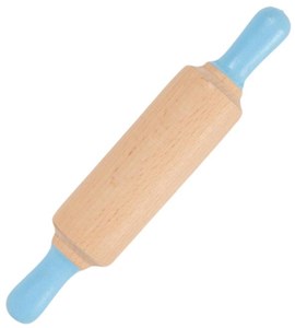 Bild von Wałek do ciastoliny drewniany niebieski