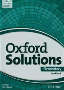 Bild von Oxford Solutions Elementary Ćwiczenia Szkoła ponadgimnazjalna