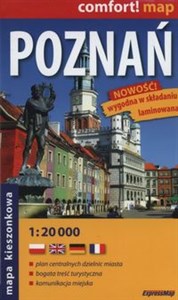 Obrazek Poznań mapa kieszonkowa 1:20 000