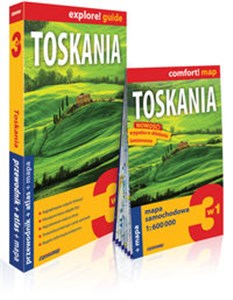 Bild von Toskania 3w1 przewodnik + atlas + mapa explore! guide