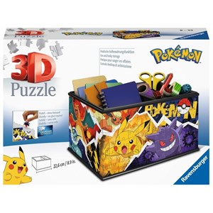 Bild von Puzzle 3D 216 Szkatułka Pokemon