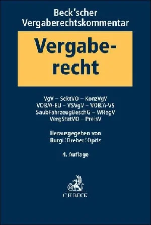 Bild von BECK'SCHER VERGABERECHTSKOMMENTAR  BD 02