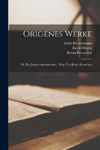Obrazek KLOSTERMANN, E: GRC-ORIGENES WERKE