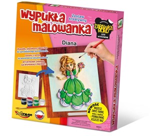 Obrazek Wypukła Malowanka Księżniczka - Diana