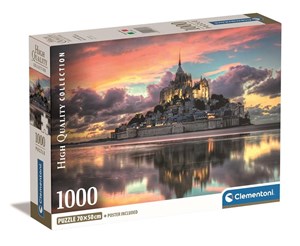 Bild von Puzzle 1000 compact le magnifique mont saint-michel