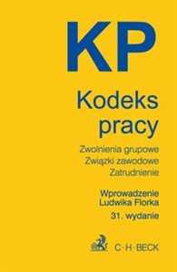 Obrazek Kodeks pracy wprowadzenie Ludwika Florka