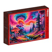 Pokaż szczegóły dla Puzzle 1000 Las pełen grzybów Książka : Puzzle 100...