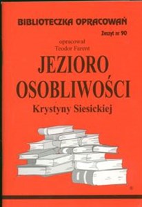 Bild von Biblioteczka Opracowań Jezioro Osobliwości Krystyny Siesickiej Zeszyt nr 90