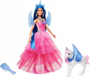 Obrazek Barbie Sapphire skrzydlaty jednorożec HRR16