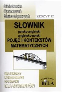 Bild von Słownik polsko-angielski angielsko-polski pojęć i kontekstów matematycznych