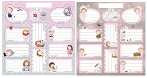 Obrazek Naklejki na zeszyty Gapchińska