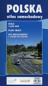 Obrazek Polska atlas samochodowy 1:600 000