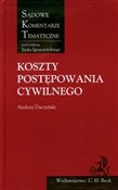 Koszty pos... - Andrzej Daczyński -  Polnische Buchandlung 