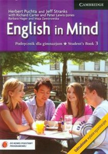 Bild von English in Mind 3 Student's Book + CD Gimnazjum. Poziom A2/B1