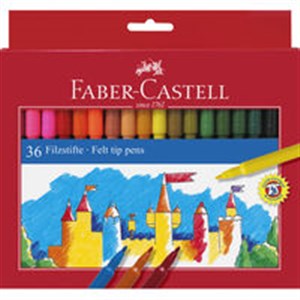 Bild von Flamastry Faber-Castell Zamek 36 kolorów