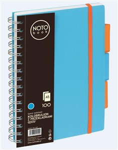 Obrazek Kołobrulion A5/100K kratka niebieski GRAND