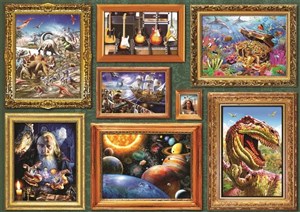 Bild von Puzzle 1000 Galeria ośmiu obrazów