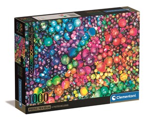 Bild von Puzzle 1000 compact Colorboom marbles