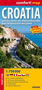 Bild von Croatia Road Map 1:750 000