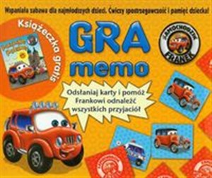 Obrazek Gra memo Samochodzik + książka