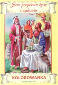 Obrazek Jezus przywraca życie i uzdrawia kolorowanka