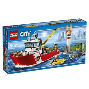 Obrazek Lego City Łódź strażacka