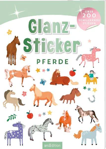 Obrazek GLANZ-STICKER - PFERDE