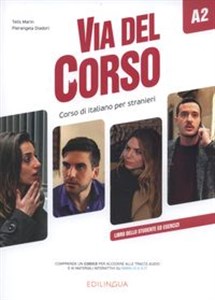 Obrazek Via del Corso A2 Libro dello studente ed esercizi