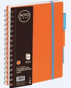 Obrazek Kołobrulion A5/100K kratka pomarańczowy GRAND