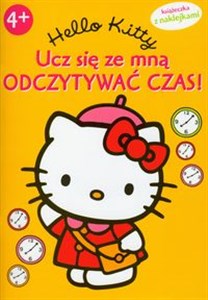 Bild von Hello Kitty Ucz się ze mną odczytywać czas Książeczka z naklejkami